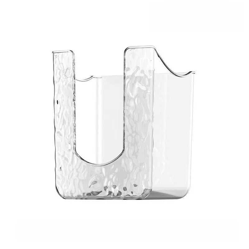 Tissue Box Bathroom Non Perforated Wall Mounted Wet Tissue Storage Box with Large Opening and Strong Load-Bearing Capacity