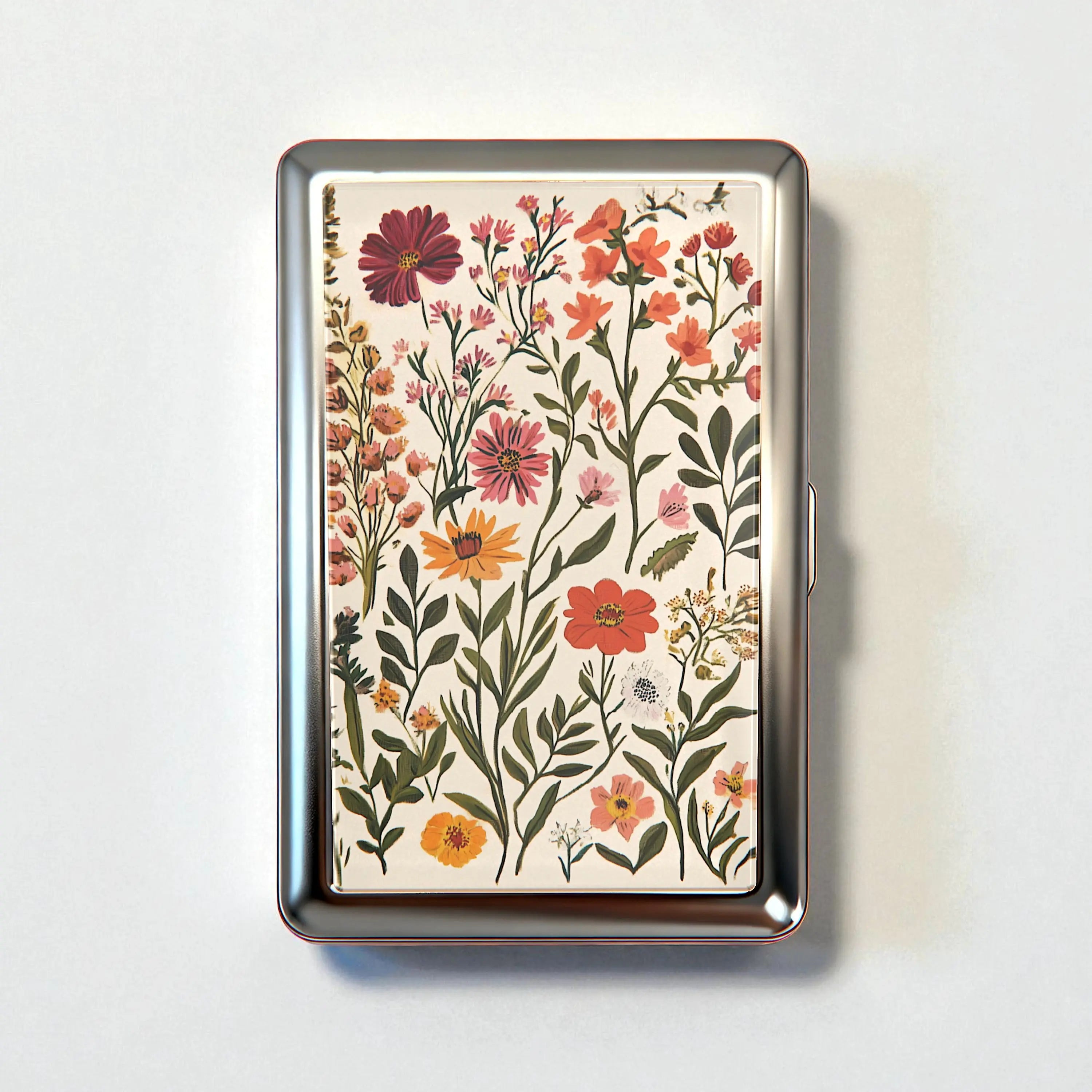 10 Styles Versatile Case - Vintage Card Holder Trinkets Stash Tin Box Metal Wallet Business Card ID Holder