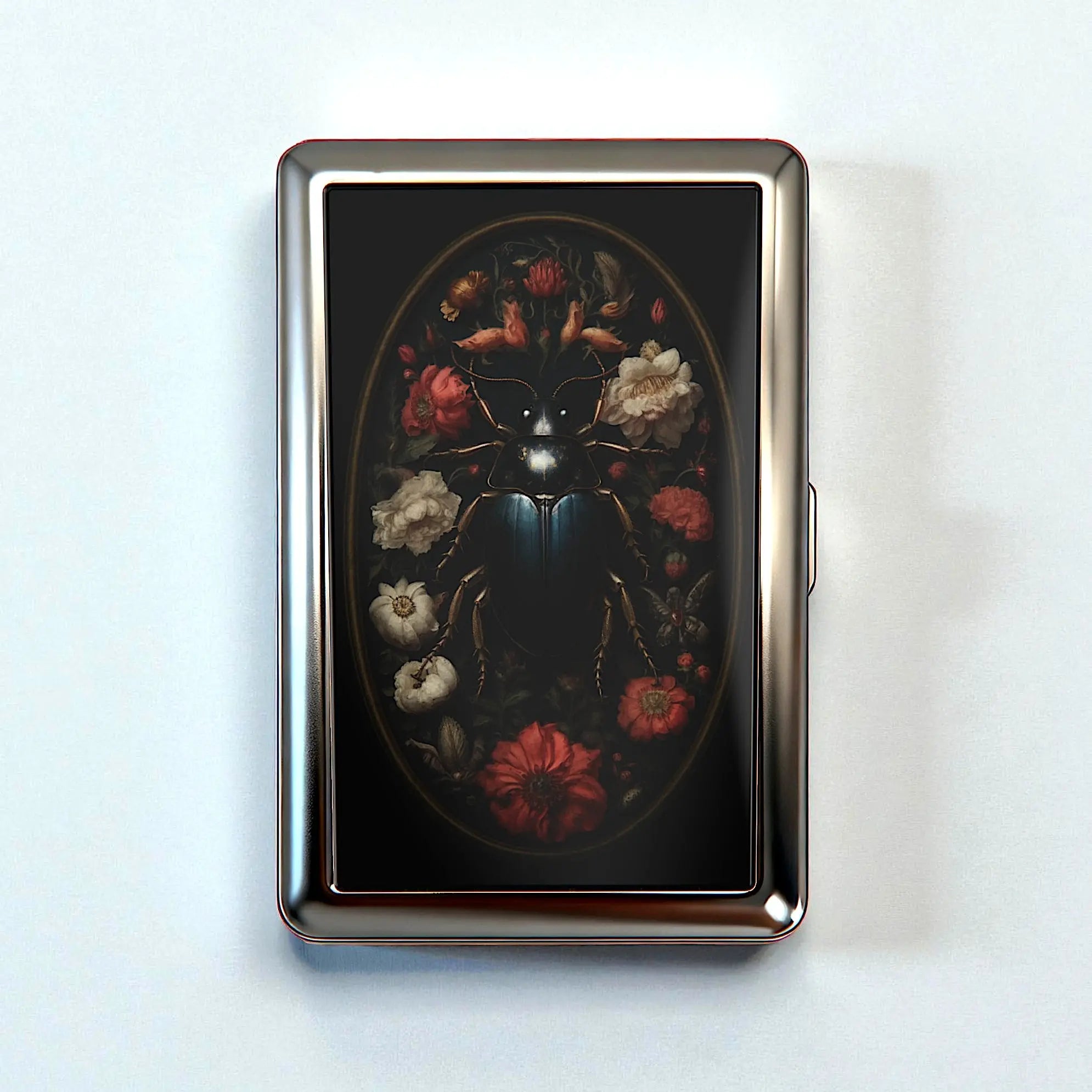 10 Styles Versatile Case - Vintage Card Holder Trinkets Stash Tin Box Metal Wallet Business Card ID Holder