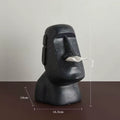 Tissue Creative Paper Box Tissue Box Easter Island Boulder Statue Personality Stone Sculpture Home Tissue Holder Napkin Box