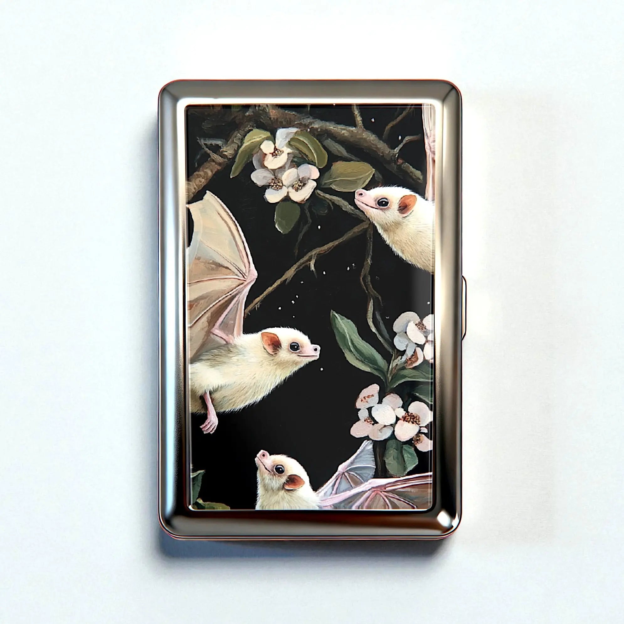 10 Styles Versatile Case - Vintage Card Holder Trinkets Stash Tin Box Metal Wallet Business Card ID Holder