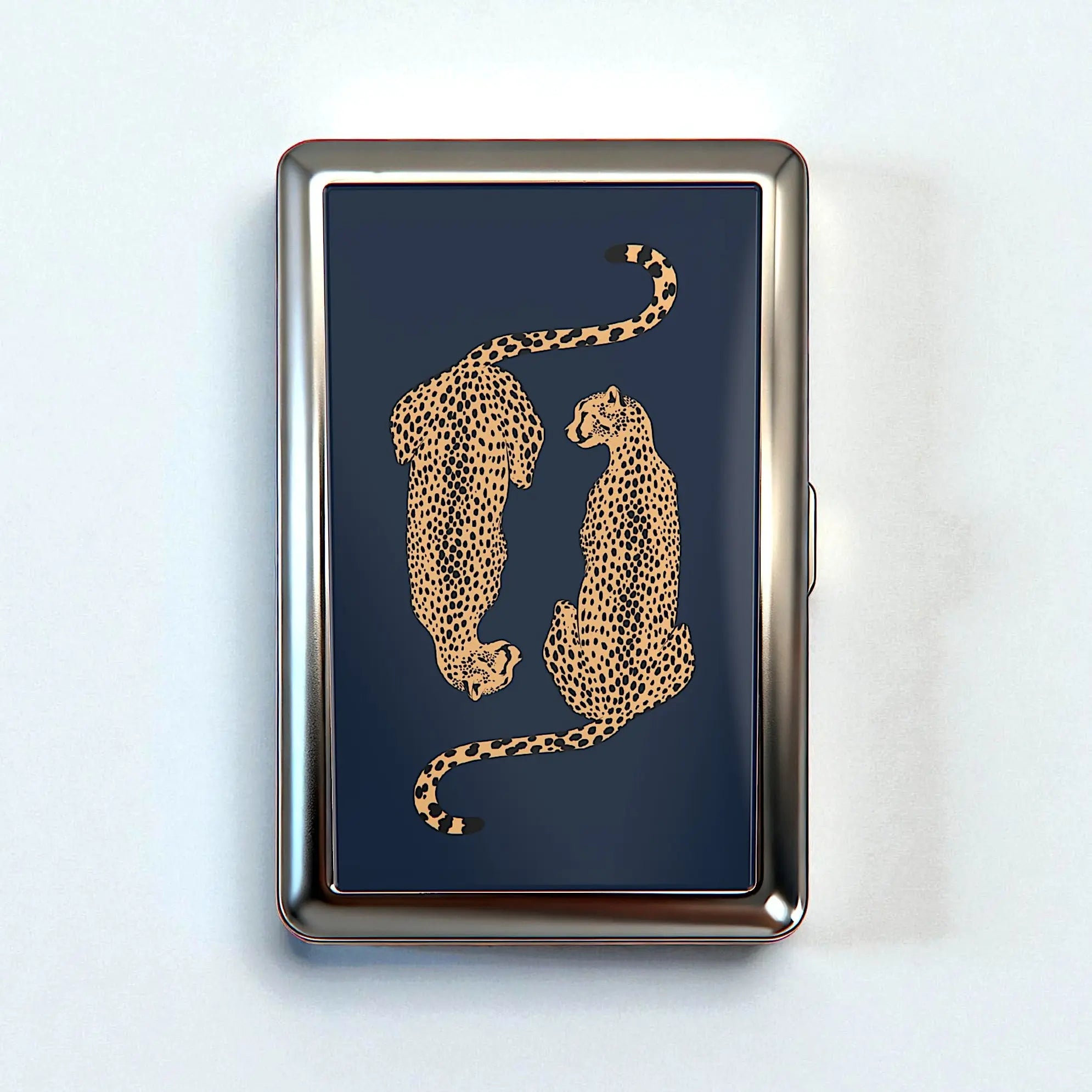 10 Styles Versatile Case - Vintage Card Holder Trinkets Stash Tin Box Metal Wallet Business Card ID Holder