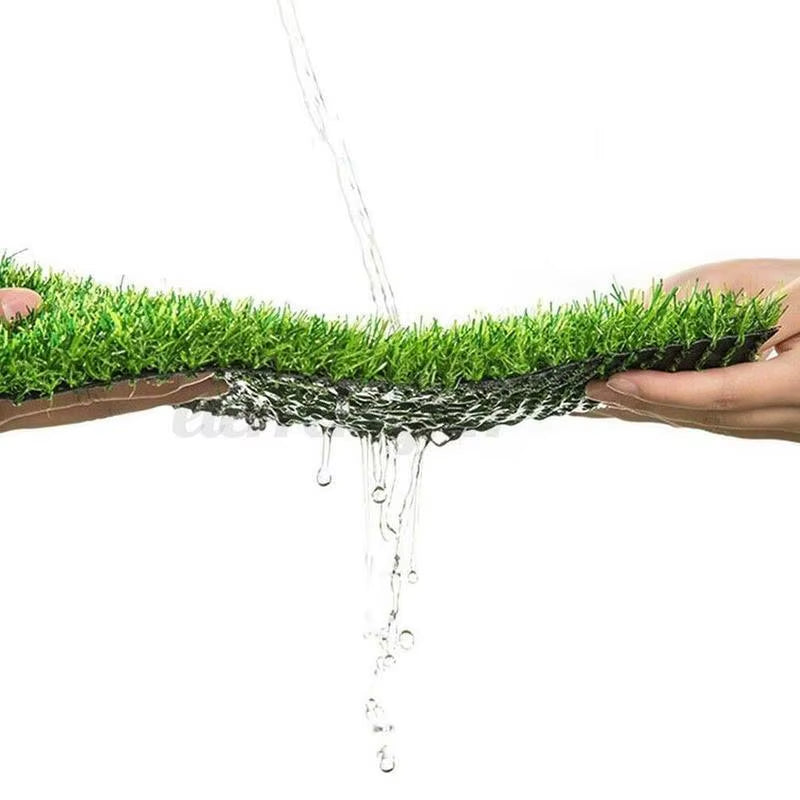 Artificial Turf Grass Carpet Simulation Interior Decoration Balcony Green Plant Mildewproof Washable Turf Outdoor Garden Decorat