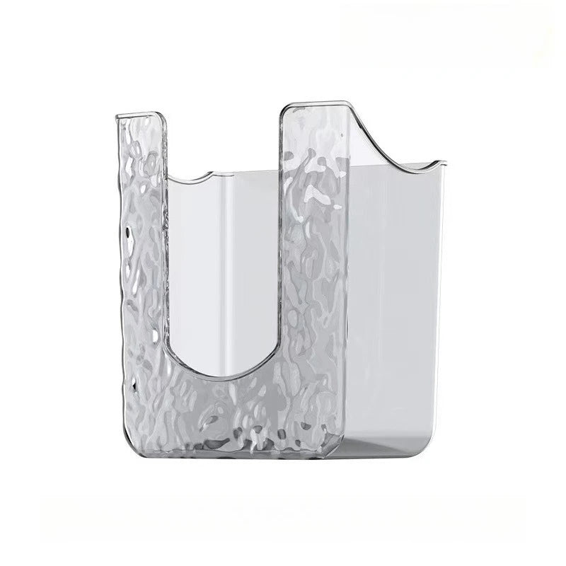 Tissue Box Bathroom Non Perforated Wall Mounted Wet Tissue Storage Box with Large Opening and Strong Load-Bearing Capacity