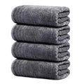 Tens Towels Pack of 2 Extra Large Bath Towels 30 X 60 Inches, 100% Cotton, Larger & Lighter Weight, Quicker to Dry, Super Soft and Absorbent, Perfect for Bathroom, Black